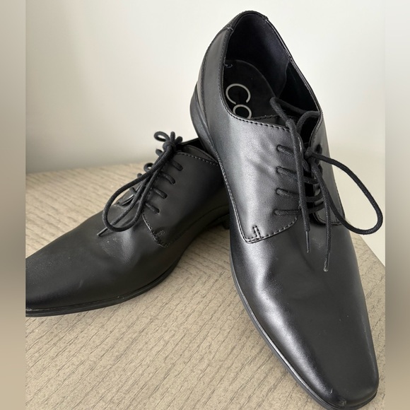 New Calvin Klein Brodie 2 Lace Up Dress Oxford 11.5 Black